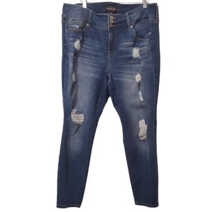 Torrid Distressed Jeggings